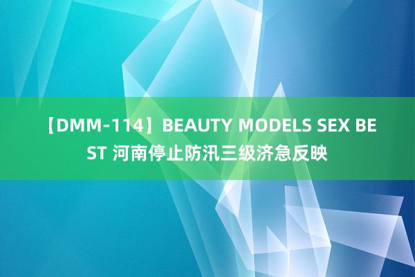 【DMM-114】BEAUTY MODELS SEX BEST 河南停止防汛三级济急反映